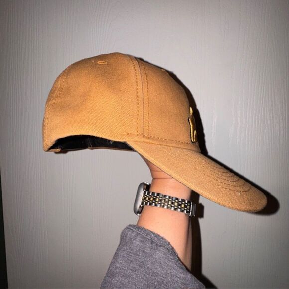 Mack Hat Cap Snap Back Adult One Size Brown Embroidered Bulldog Diesel Truck - Picture 2 of 8